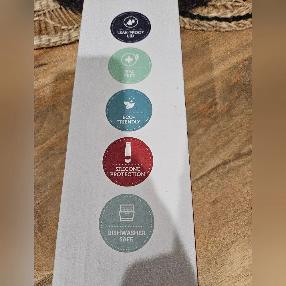 Brand New Ello Aura glass water bottle - Picture 3 of 12